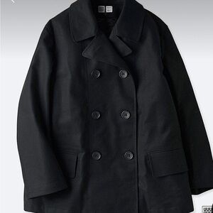 uniqlo uuu women pea coat medium nwt